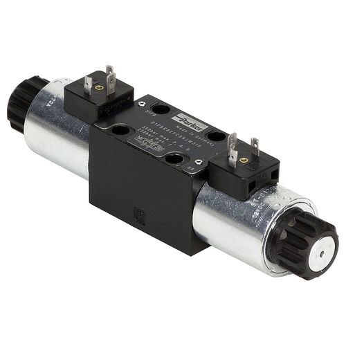 直动式液压分配器 - D*FB series - Parker Hannifin France SAS - 线轴 / 螺线管驱动 / 3位4通