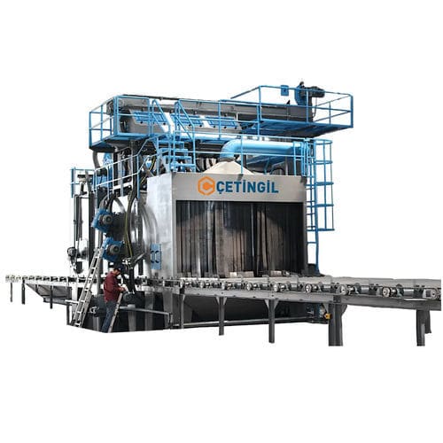 滚筒输送机抛丸机 - SK series - Cetingil Machinery Industry - 涡轮 / 金属板材