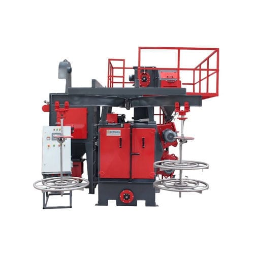 自动抛丸机 - ASK series - Cetingil Machinery Industry - 钩形 / 金属板材