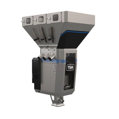 称重式配混料机 - OPTIX 100 - TSM Control Systems - 颗粒 / 树脂 / 用于塑料颗粒