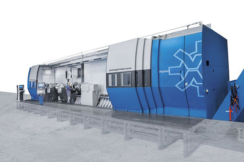 CNC数控车削铣削中心 - mpmc  - Weingärtner Maschinenbau - 卧式 / 5轴 / 用于钢材