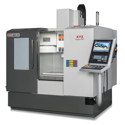 3轴CNC加工中心 - XYZ 660 HD - XYZ Machine Tools - 立式 / 旋转台 / BT40