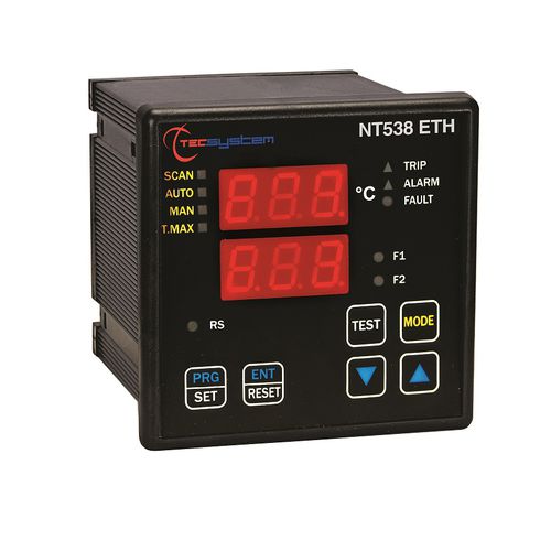 数字温控器 - NT538 ETH - TECSYSTEM srl - 可编程 / 用于变压器