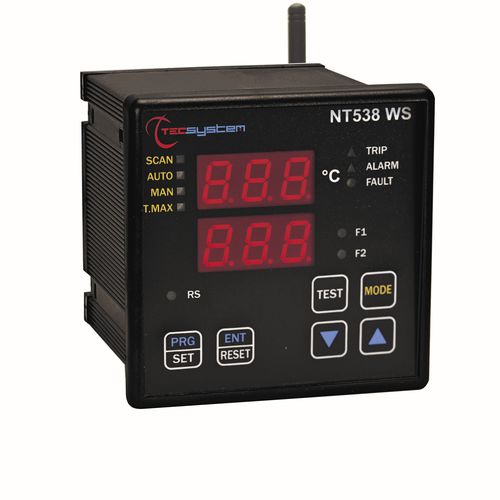 数字温度调节器 - NT538 WS - TECSYSTEM srl - 可编程 / 用于变压器