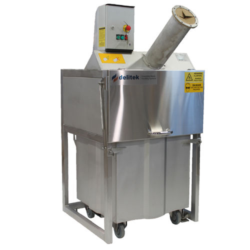 玻璃压缩粉碎机 - DT-500GC - Delitek AS - 废料 / 瓶子 / 球磨
