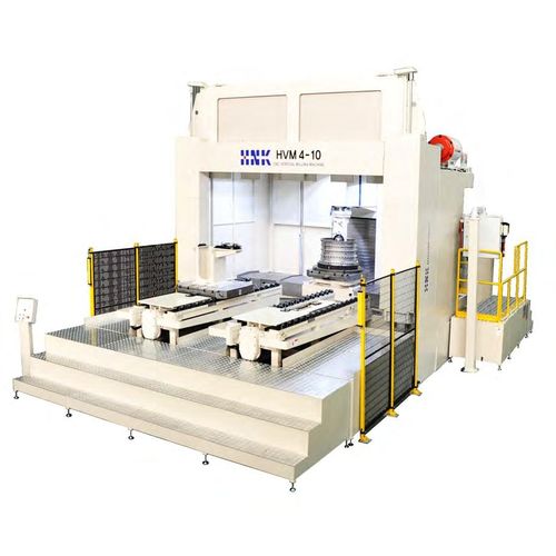 4轴数控铣床 - HVM-4 - HNK Machine Tool - 立式 / 用于钢材 / 高刚性