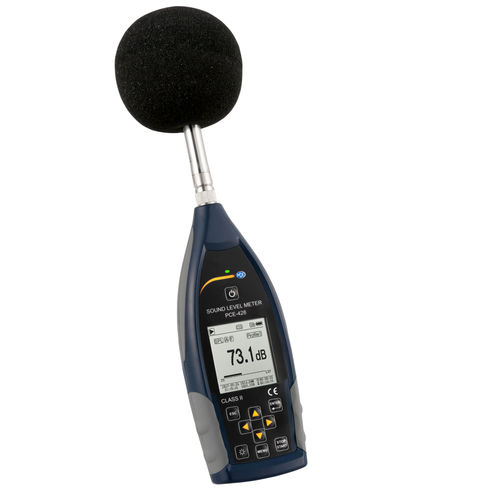 积分声级计 - PCE-428-ICA - PCE Deutschland GmbH - 带分析功能 / 2 级 / 数字