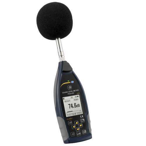 积分声级计 - PCE-432-ICA| GPS - PCE Deutschland GmbH - 带分析功能 / 1 级 / 数字