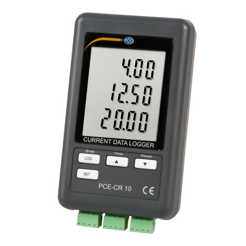 多通路数据采集器 - PCE-CR 10 - PCE Deutschland GmbH - 电流 / 无线型 / LCD显示