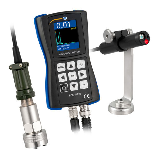 机器监控振动计 - PCE-VM 22 - PCE Deutschland GmbH - 测温 / 手提 / 带数据记录器