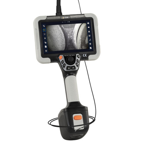 挠性视频内窥镜 - PCE-VE 1500 Series - PCE Deutschland GmbH - 用于热交换机 / 用于远程目测 / 用于管道检查