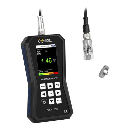 机器监控振动计 - PCE-VT 3800 - PCE Deutschland GmbH - 平衡 / 手提 / 带数据记录器