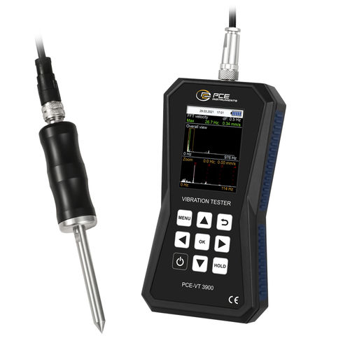 机器监控振动计 - PCE-VT 3900S - PCE Deutschland GmbH - 平衡 / 手提 / 带数据记录器