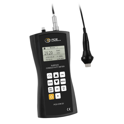 手提式电导仪 - PCE-COM 20 - PCE Deutschland GmbH - 带自动温度补偿 / 数字 / 带数据记录器