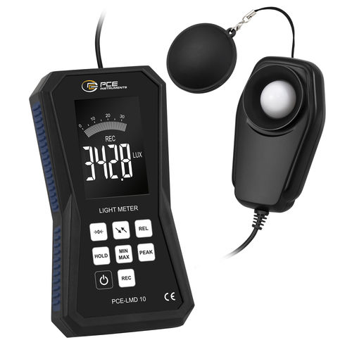 数字照度计 - PCE-LMD 10 - PCE Deutschland GmbH - 带数据记录器