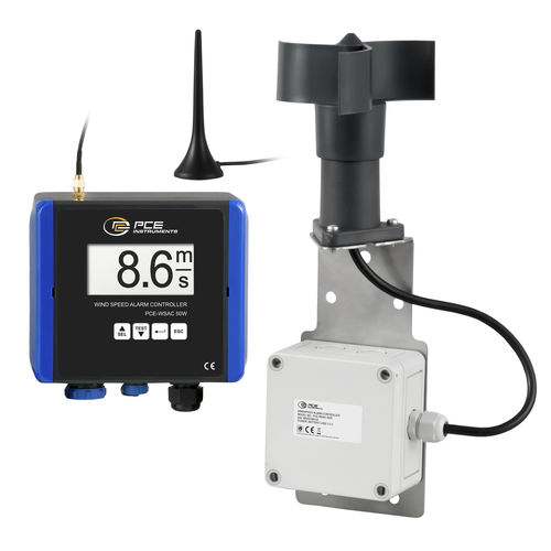 螺旋桨风速计 - PCE-WSAC 50W 230 - PCE Deutschland GmbH - IP65 / 数字 / 静态