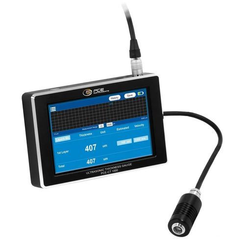 超声波测厚仪 - PCE-CT 1000 - PCE Deutschland GmbH - 涂层 / 便携式 / 塑料