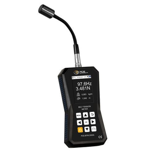 皮带张力测量仪器 - PCE-BTM 2000A - PCE Deutschland GmbH - 张力 / 频率 / 光学