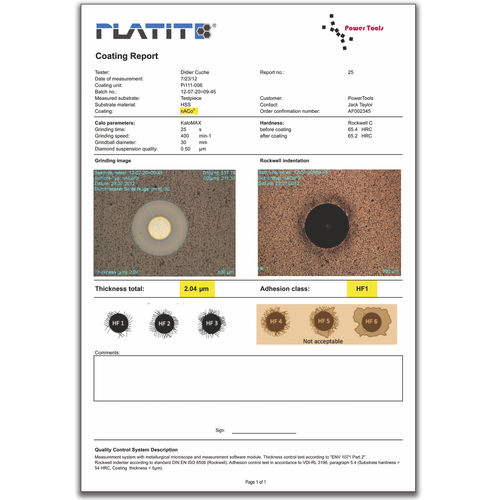 质量控制软件 - PLATIT AG