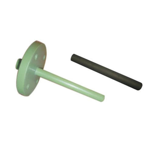 法兰热电偶套管 - TEMPSENS - PVDF / 陶瓷 / PTFE