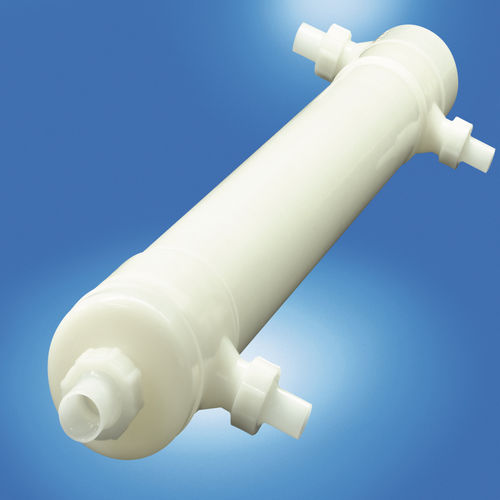 管壳式热交换器 - ElringKlinger Kunststofftechnik - 液体/液体 / PFA / 紧凑型