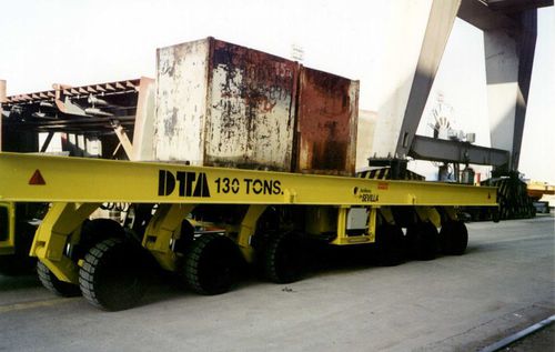 柴油机自走式拖车 - DTA - 6车轴 / 重载 / 用于船舶建造
