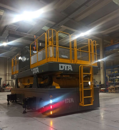 电动自走式拖车 - DTA - 用于预制件工地 / 工程 / 升降