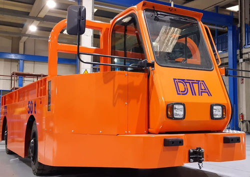 电动自走式拖车 - DTA - 双车轴 / 重载 / 升降