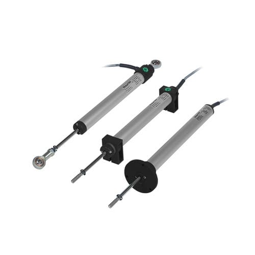 线性位置传感器 - LZW2 - WayCon Positionsmesstechnik GmbH - 用于混合电位计 / 模拟 / 金属