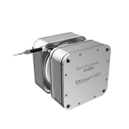 拉绳式位置传感器 - GX200 - WayCon Positionsmesstechnik GmbH - 电位计 / CANopen / 数字