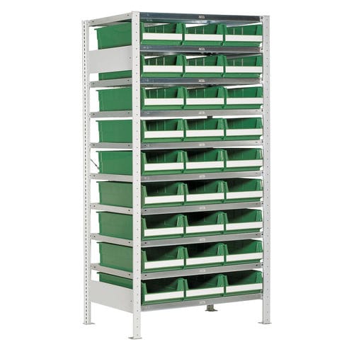 车间货架系统 - SB GR 5/27 - Lockweiler Plastic Werke GmbH - 搁板式 / 用于箱子