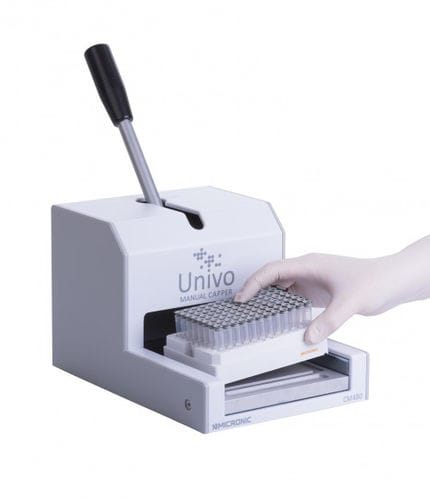 压力式封盖机 - CM480 - Micronic - 手动 / 多容器
