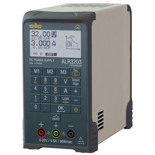 可编程电源 - ALR3203 - ELC construction électronique - 台面式 / AC/DC / 可调节