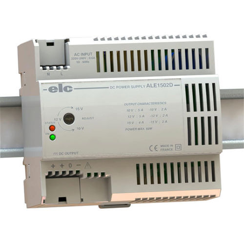 DIN导轨电源 - ALE1502D - ELC construction électronique - AC/DC / 单输出 / 调节