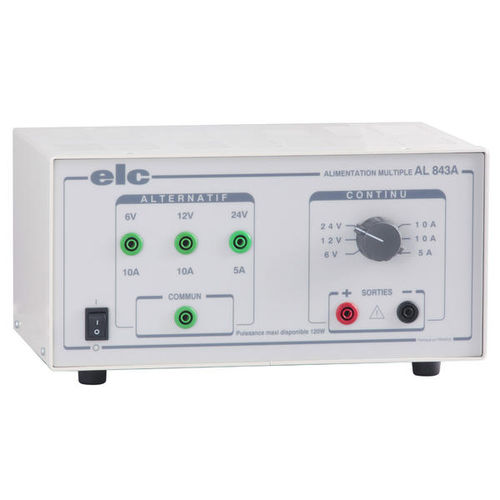 台式电源 - AL843A - ELC construction électronique - AC/DC
