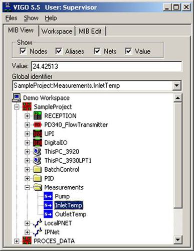 接口软件 - VIGO5 - PROCES-DATA A/S - 自动化 / 试运行 / Windows