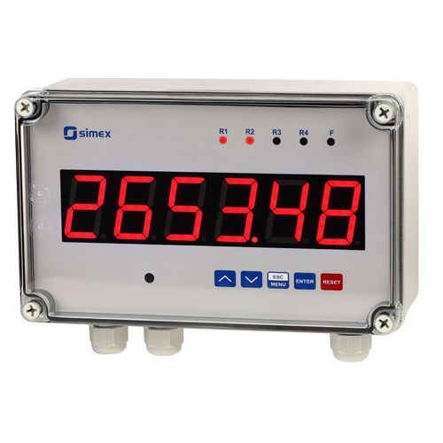 墙面式流量计 - SPP-638 series - SIMEX Sp. z o.o. - 液体 / 用于气体 / 4-20 mA