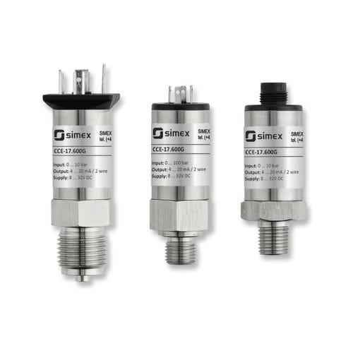 严苛环境压力变送器 - CCE-17.600G series - SIMEX Sp. z o.o. - 绝对 / 隔膜 / 4-20 mA