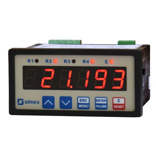 流量累积计数器 - SPI-94 series - SIMEX Sp. z o.o. - 数字 / 面板型 / 求和器