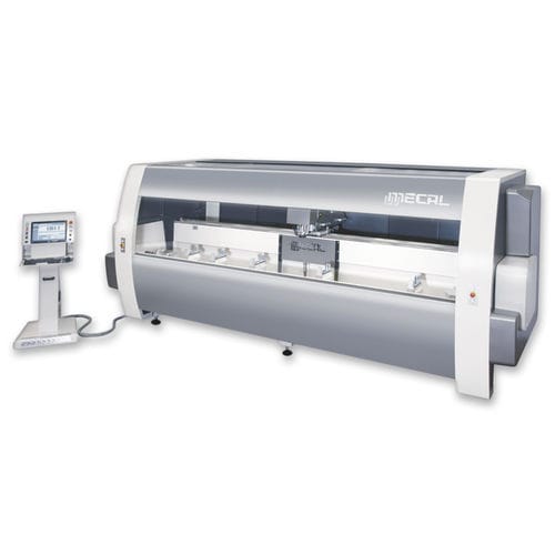 4轴CNC加工中心 - MC 307 FALCON TM MMI - MECAL - 立式 / 用于钢材 / 用于PVC