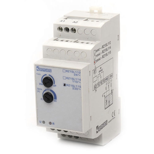 水平控制继电器 - RZ1SL series - EMAS - AC/DC / 单相 / DIN导轨