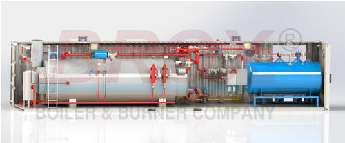 过热蒸汽蒸汽发生器 - BROX BOILER & BURNER COMPANY - 饱和蒸汽 / 烟管 / 集装箱式