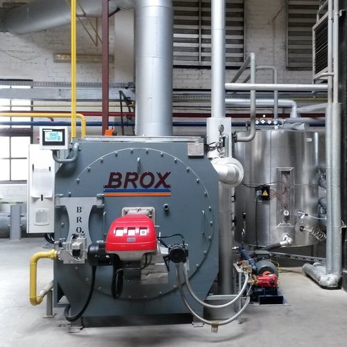 过热蒸汽蒸汽发生器 - BROX BOILER & BURNER COMPANY - 饱和蒸汽 / 水管 / 三回程