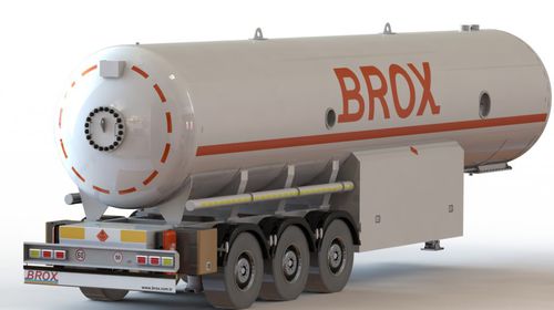 罐车半挂车 - BROX BOILER & BURNER COMPANY - 用于LPG / 3车轴
