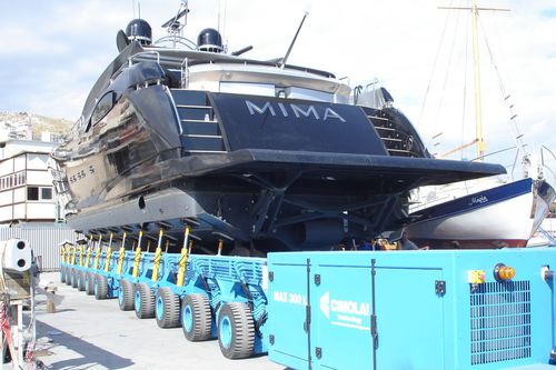6车轴以上自推进拖车 - MBT 300 - CIMOLAI TECHNOLOGY - 船用