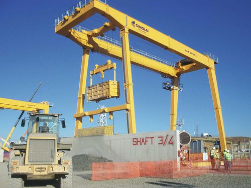 轨道龙门吊 - RGC 80 - CIMOLAI TECHNOLOGY - 土建工程