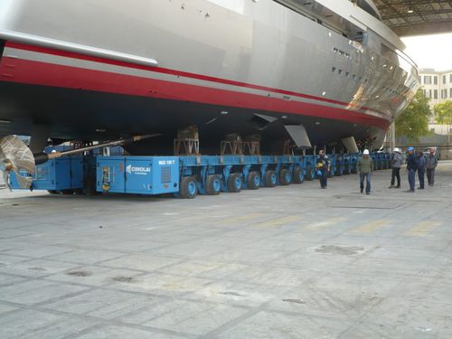 6车轴以上自走式拖车 - MBT 350 + MBT 190 - CIMOLAI TECHNOLOGY - 船用