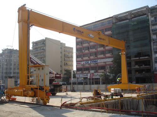 轨道龙门吊 - RGC 22 - 9 - CIMOLAI TECHNOLOGY - 隧道掘进