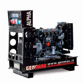 柴油发电机组 - ALPHA G30IO - GENMAC SRL - 三相 / 固定式 / 50 Hz