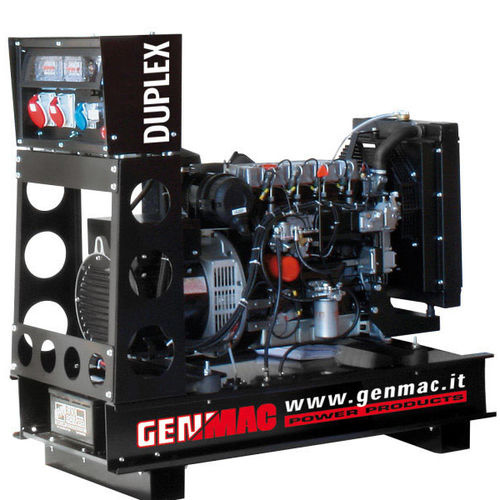 柴油发电机组 - DUPLEX G13DO - GENMAC SRL - 三相 / 固定式 / 50 Hz